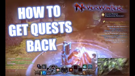 Neverwinter Where or How to Get The Quest or Start the Lost .